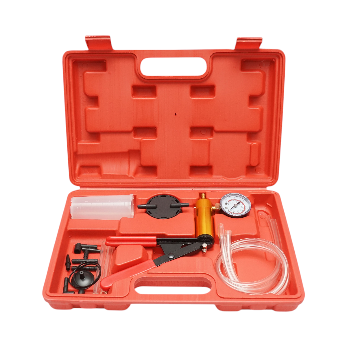 Kit pompa di prova pressione e vuoto per spurgo freni, test ABS, EGR, AC e sistemi di riscaldamento auto