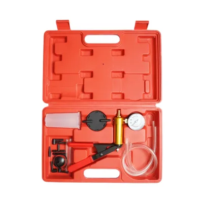Kit pompa di prova pressione e vuoto per spurgo freni, test ABS, EGR, AC e sistemi di riscaldamento auto - immagine 2
