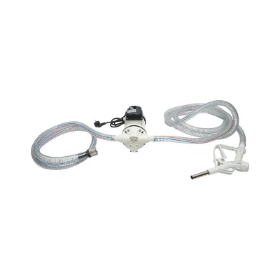 Kit Pompa di trasferimento AdBlue 230V/400W 40L/min IP55 con Tubo e Pistola, Breckner Germany.