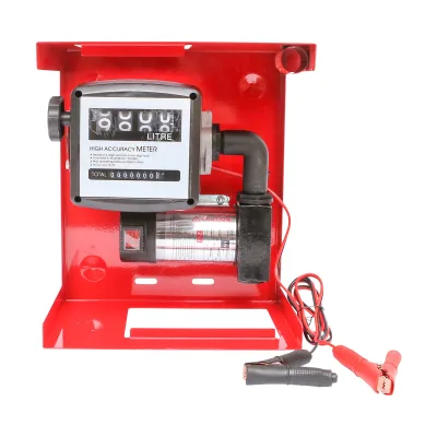 Kit pompa di trasferimento diesel da 12 V, portata 40 l/min con misuratore, tubo di aspirazione da 1,5 m, tubo di trasferimento da 4 m e pistola Breckner Germany - immagine 3