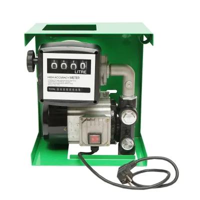 Kit Pompa di Trasferimento Gasolio 220V 750W con Contatore, Tubo di Aspirazione da 1,5 m, Tubo di Trasferimento da 4 m e Pistola - Breckner Germany: - immagine 2