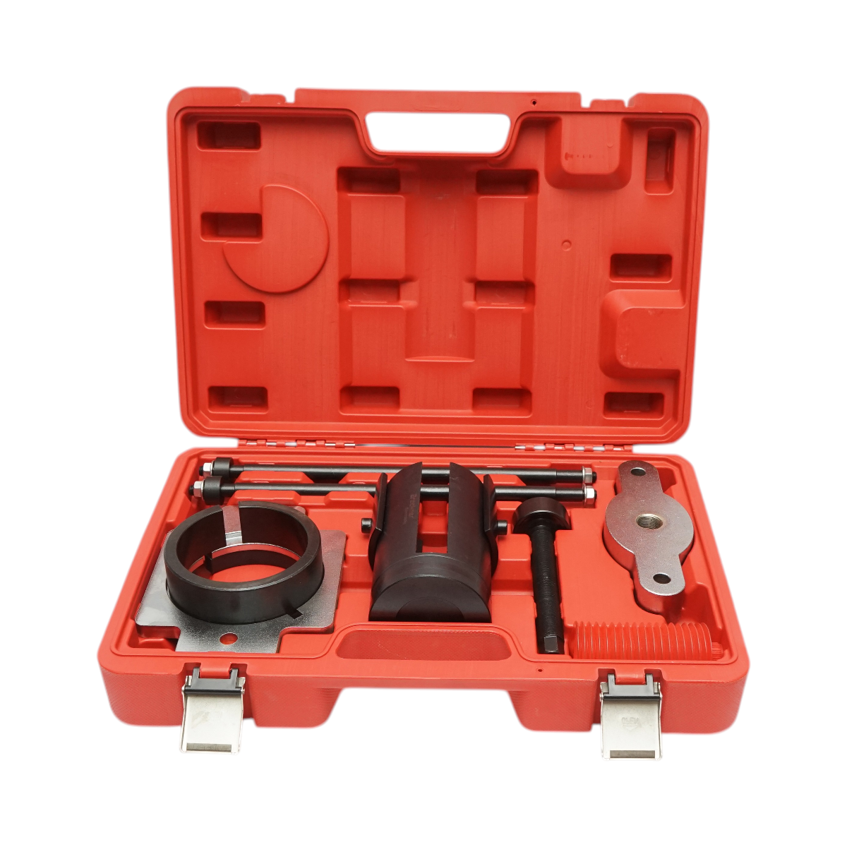 Kit pressa ed estrattore boccole braccio oscillante posteriore Volvo, Ford 8 pezzi Breckner Germany