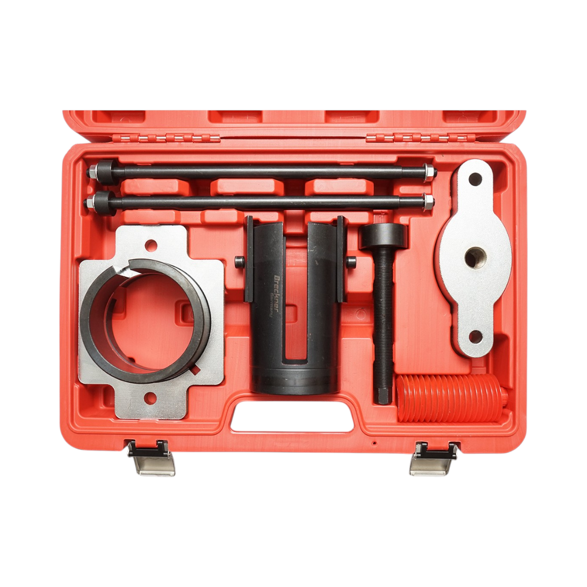 Kit pressa ed estrattore boccole braccio oscillante posteriore Volvo, Ford 8 pezzi Breckner Germany - immagine 3