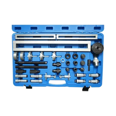 Kit pressa estrattore iniettori diesel con cilindro idraulico 10T professionale 38 pezzi Breckner Germany - immagine 3