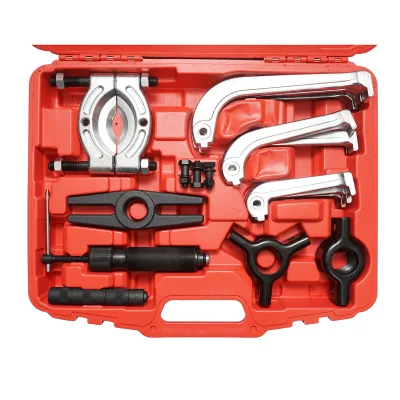 Kit pressa per estrazione cuscinetti e pulegge con 3 bracci, pistone idraulico da 10 tonnellate Breckner Germany - immagine 4