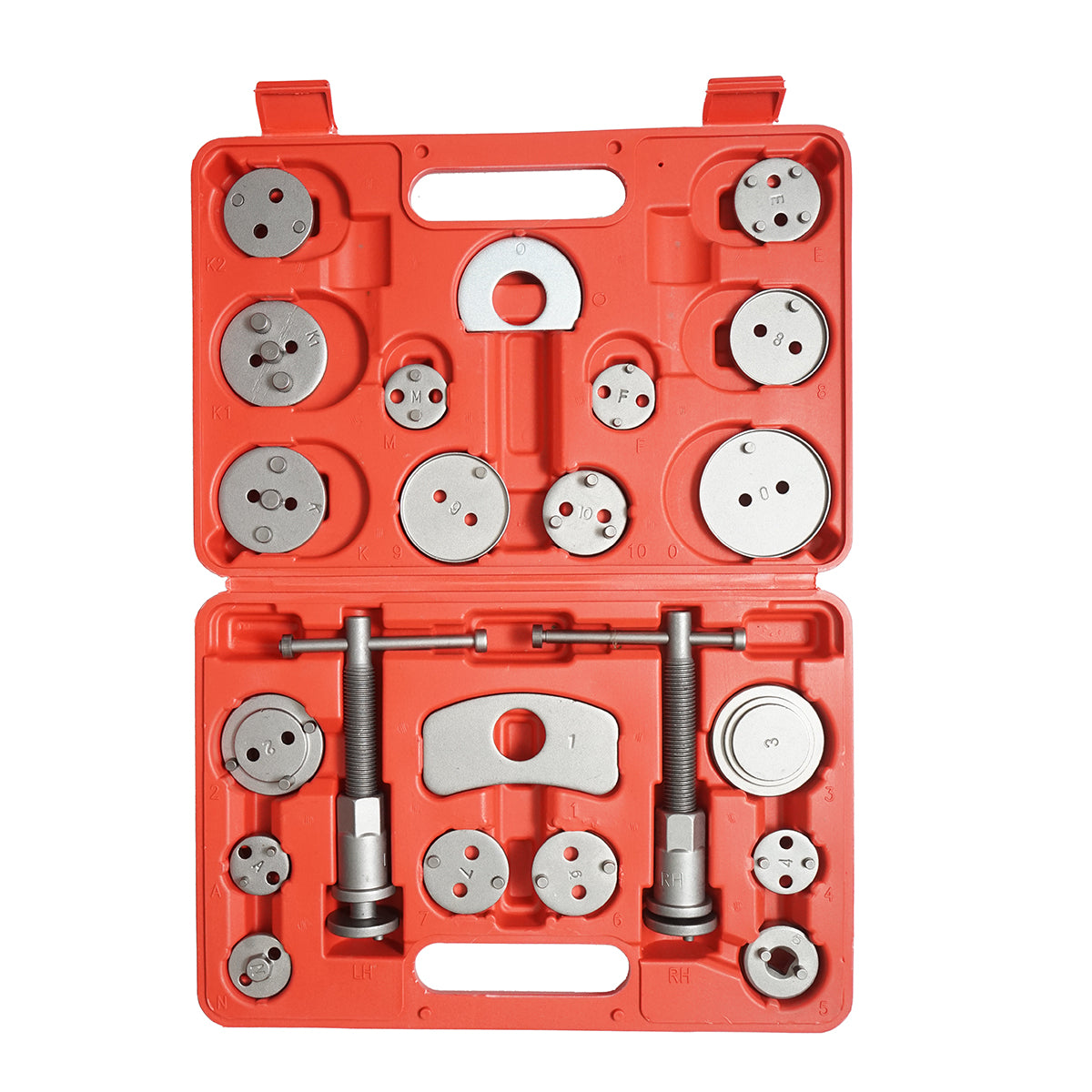 Kit presse per pinza freno sinistra/destra universale 22 pezzi Breckner Germany - immagine 2