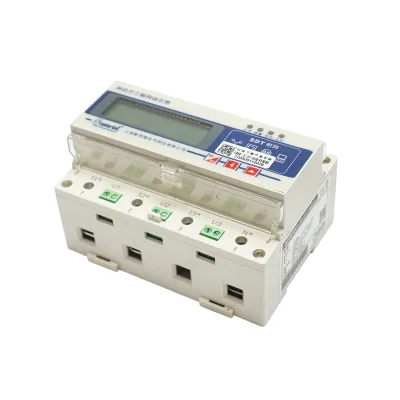 Kit relè contatore intelligente trifase 3x400-690V/50Hz, 6400imp/Kwh con fusibile digitale 200A/5A 35 mm - immagine 6