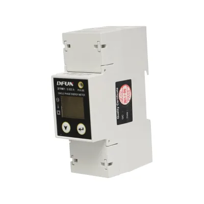 Kit relè di potenza per contatore intelligente DFUN DFPM91, monofase 220 V, 63 A con fusibile digitale, trasformatore Split Core 600 V, 50-60 Hz - immagine 3