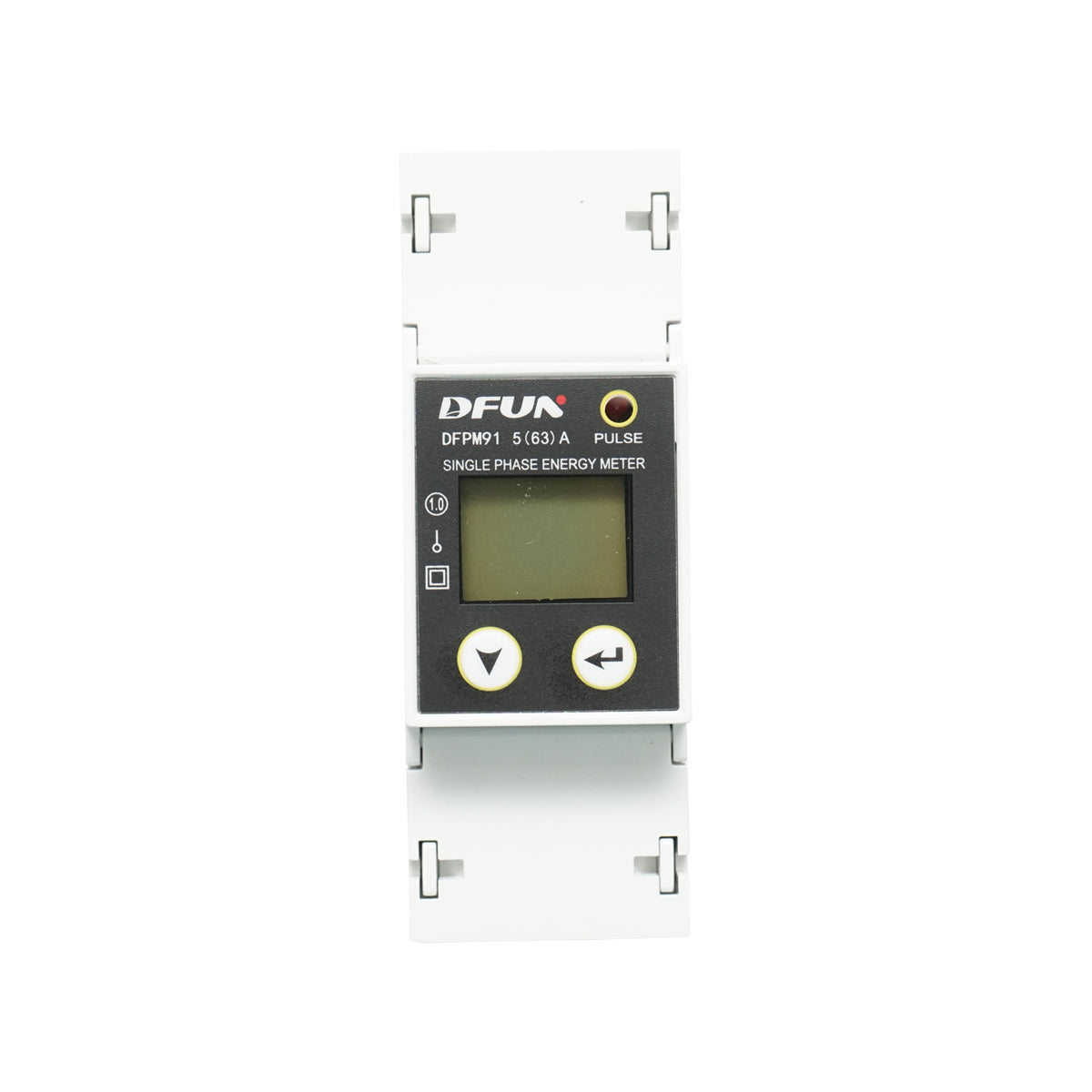 Kit relè di potenza per contatore intelligente DFUN DFPM91, monofase 220 V, 63 A con fusibile digitale, trasformatore Split Core 600 V, 50-60 Hz - immagine 2