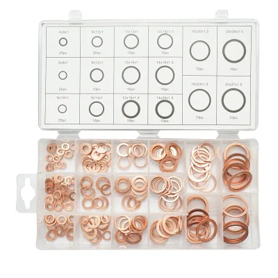 Kit rondelle in rame 4-22mm 220 pezzi - immagine 2