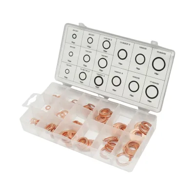 Kit rondelle in rame 5-17,5 mm 150 pezzi - immagine 4