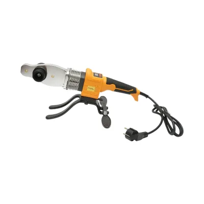Kit saldatrice per tubi in PPR da 800W con display digitale 0-300°C, 6 ganasce 20-63mm, 3 livelle a bolla, metro a nastro, pinze da taglio. Breckner Germany - immagine 4