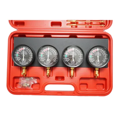 Kit sincronizzazione carburatore e iniezione, 4 manometri con adattatori Breckner Germany - immagine 4