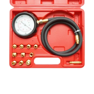 Kit tester pressione olio motore 0-35 bar universale 12 pezzi - immagine 3