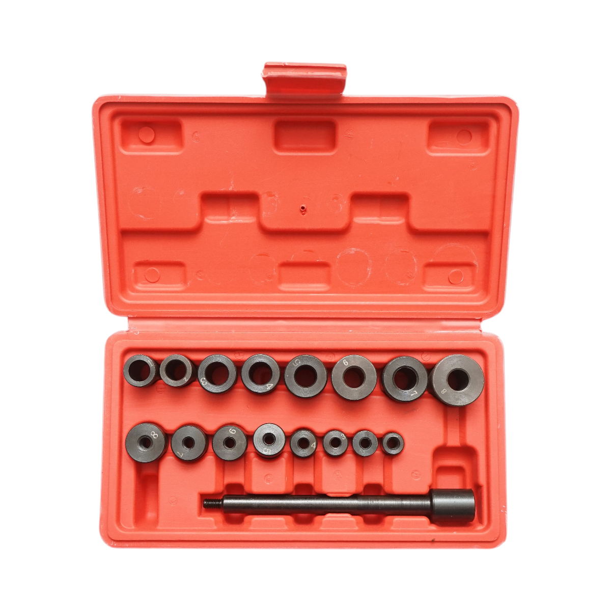Kit universale di montaggio e centraggio della frizione ad anello conico da 17 pezzi - immagine 2