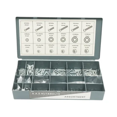 Kit viti per legno, metriche, pollici con dadi e rondelle 1200 pezzi - immagine 6