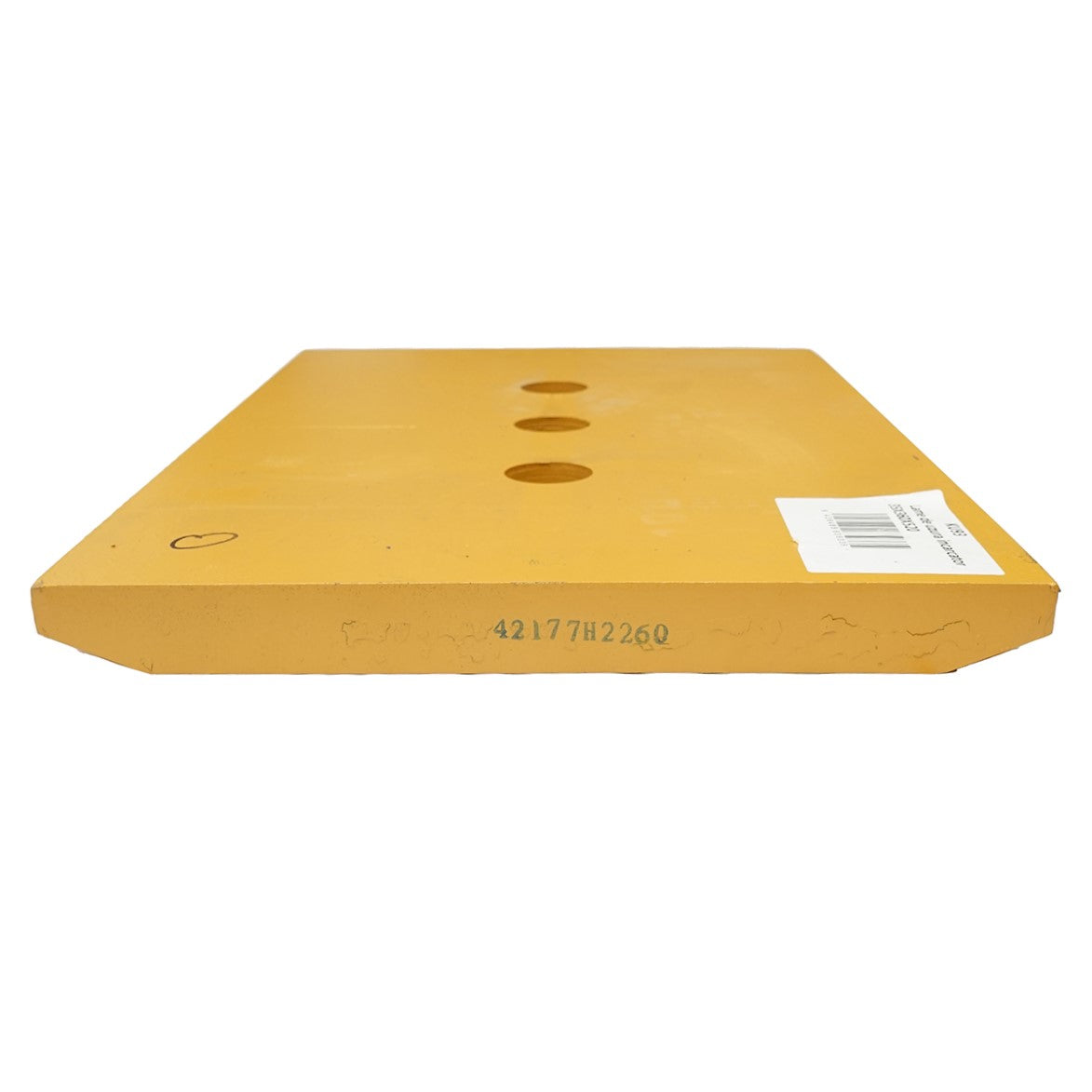 Lama antiusura per caricatore Komatsu codice OEM 42177H2260 DBF - immagine 2