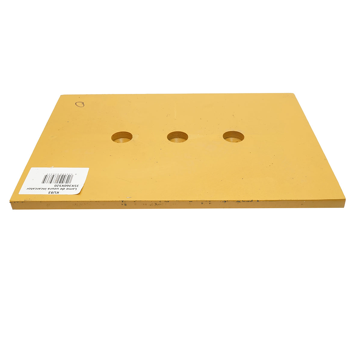Lama antiusura per caricatore Komatsu codice OEM 42177H2260 DBF - immagine 5