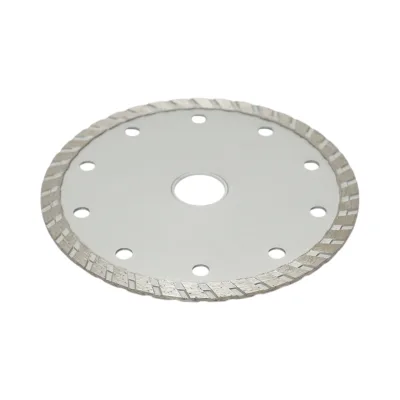 Lama diamantata turbo sinterizzata 125x2x22,23 mm, taglio a secco/umido per pietra, piastrelle, ceramica, marmo Breckner Germany - immagine 2