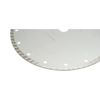 Lama diamantata turbo sinterizzata 230x3x22,23, taglio a secco/umido per pietra, piastrelle, ceramica, marmo Breckner Germany - immagine 3