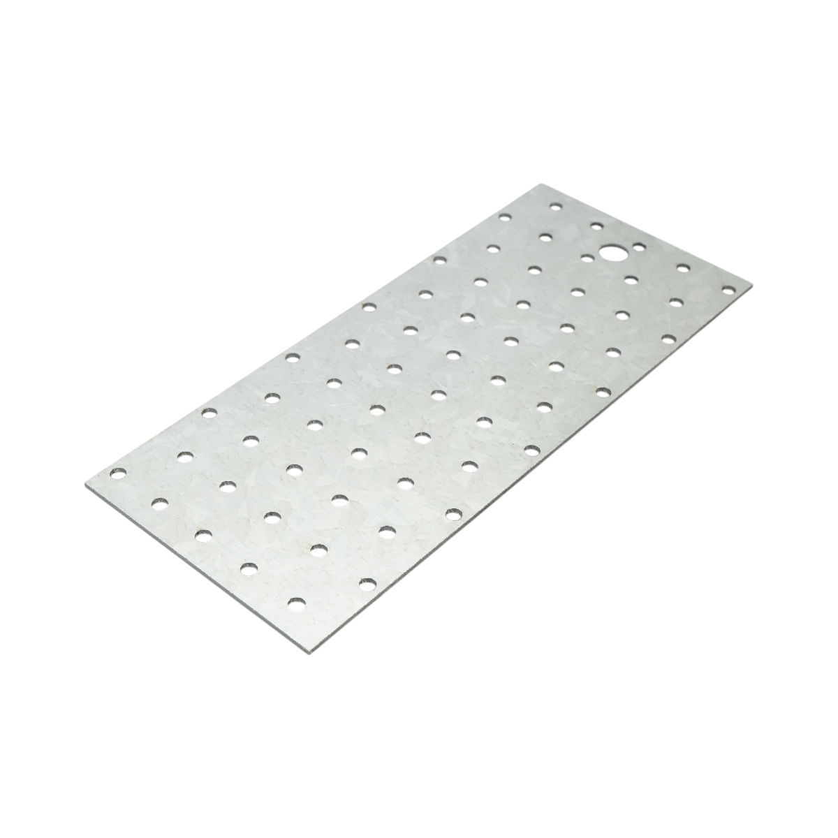 Lamiera forata 100x240 mm, spessore 2 mm, acciaio zincato
