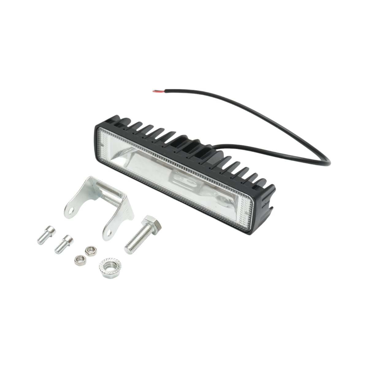 Lampada a barra LED 10-30V, 9W con accessori di montaggio 148x35x45mm - immagine 2