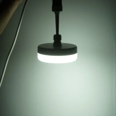 Lampada a lampadina LED E27, 13W, 220V, IP20, lampada orientabile a 360 gradi con presa interna/esterna - immagine 6