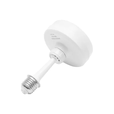 Lampada a lampadina LED E27, 6W, 220V, IP20, lampada orientabile a 360 gradi con presa interna/esterna - immagine 3