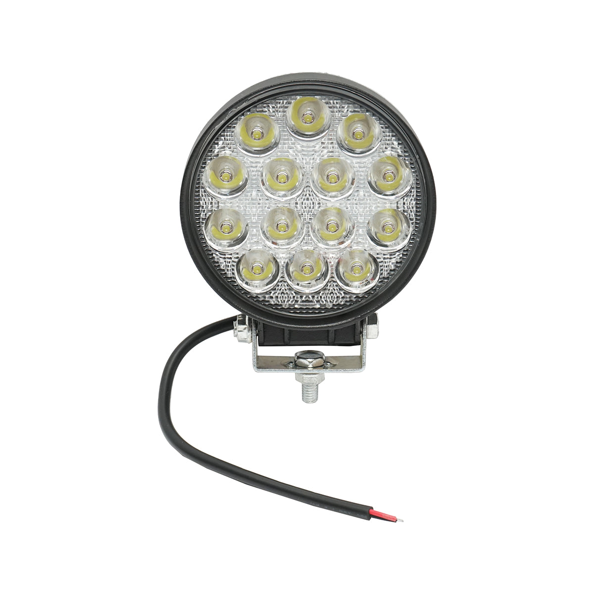 Lampada con 14 LED 10-30V 42W angolo di fascio 30 gradi tipo spot 114x114x61mm Breckner Germany