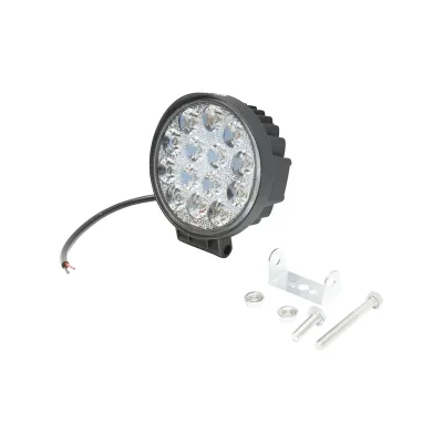 Lampada con 14 LED, 10-30V, 42W, angolo di radiazione 60°, tipo flood, 114x114x61mm, IP67, 6000K, Breckner Germany. - immagine 2