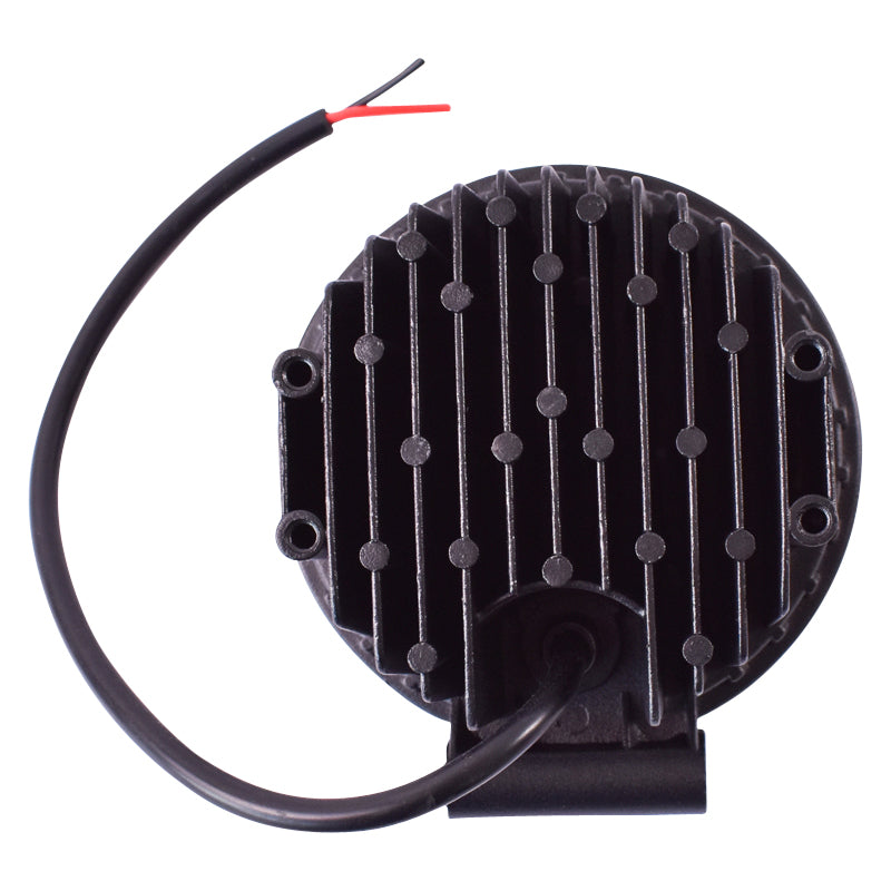 Lampada con 14 LED, 10-30V, 42W, angolo di radiazione 60°, tipo flood, 114x114x61mm, IP67, 6000K, Breckner Germany. - immagine 6
