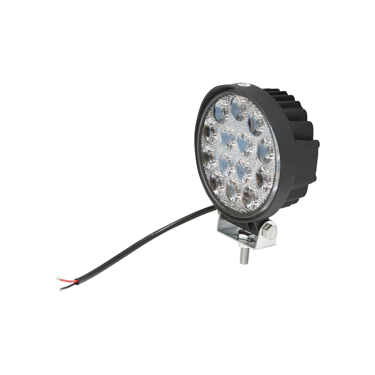 Lampada con 14 LED, 10-30V, 42W, angolo di radiazione 60°, tipo flood, 114x114x61mm, IP67, 6000K, Breckner Germany. - immagine 5