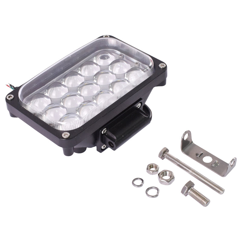 Lampada con 15 LED 10-30V 45W, angolo del fascio 30 gradi, tipo spot Breckner Germany - immagine 4