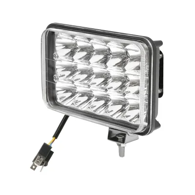 Lampada con 15 LED, 2 fasi, 10-30V, 45W, angolo di radiazione 30°