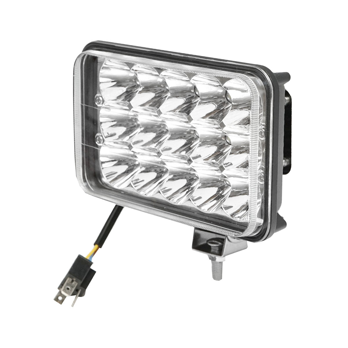 Lampada con 15 LED, 2 fasi, 10-30V, 45W, angolo di radiazione 30°