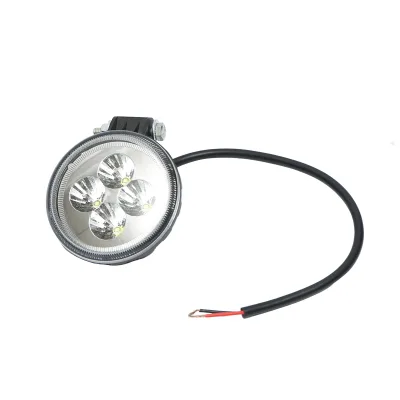 Lampada con 4 LED, 10-30V, 12W, angolo di radiazione 30°, tipo spot, Breckner Germany - immagine 2