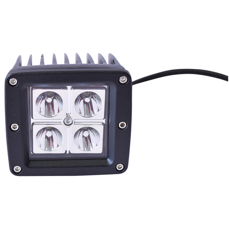 Lampada con 4 LED, 10-90V, 12W, angolo di radiazione 30°, tipo spot, Breckner Germany - immagine 2