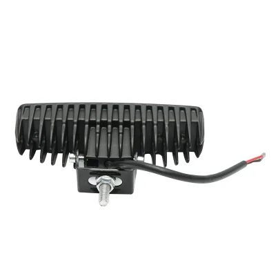 Lampada con 6 LED e lente, 10-60V, 18W, angolo di radiazione 60°, quadrata - immagine 3