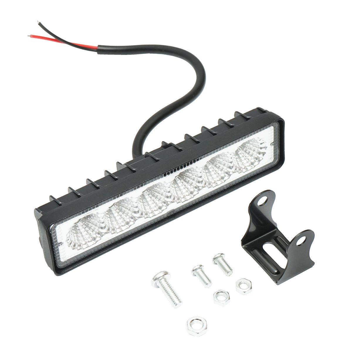 Lampada con 6 LED SMD, 10-60V, 9W, angolo di radiazione 60°, tipo flood - immagine 3