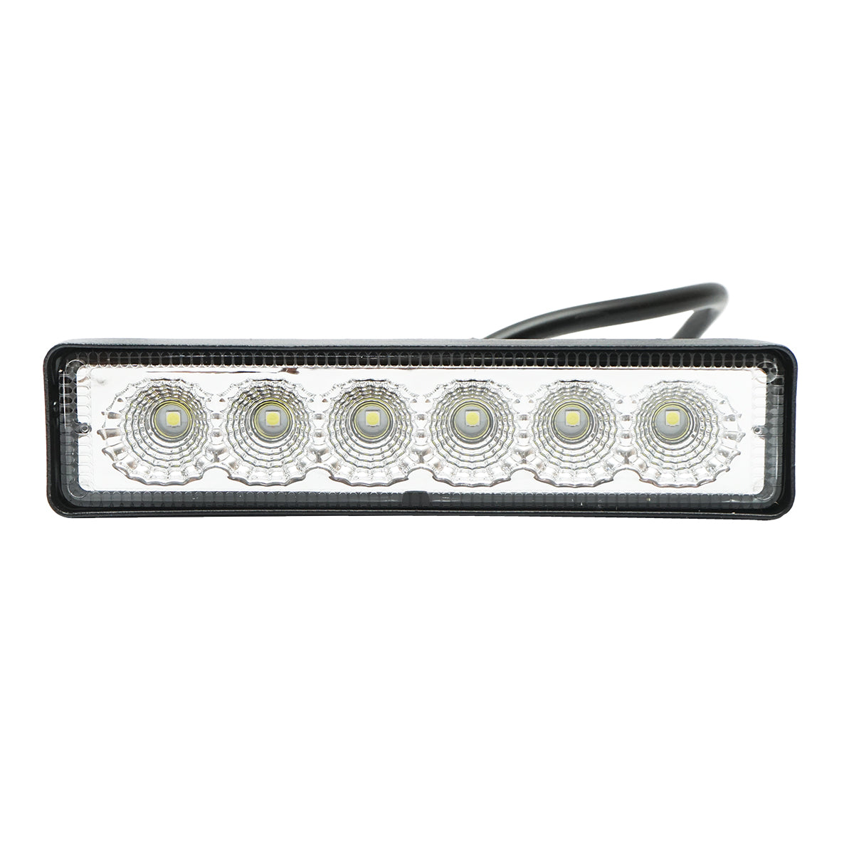Lampada con 6 LED SMD, 10-60V, 9W, angolo di radiazione 60°, tipo flood