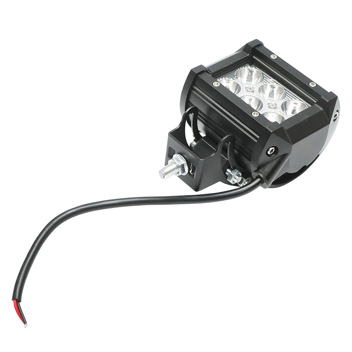 Lampada con 6 LED, 10-30V, 18W, angolo di radiazione 30°, tipo spot, 4/9,8 cm, 6000K, IP67, Breckner Germany. - immagine 4