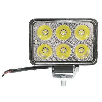 Lampada con 6 LED, 10-60V, 18W, angolo di radiazione 30°, tipo spot