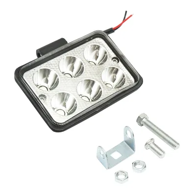 Lampada con 6 LED, 10-60V, 18W, angolo di radiazione 30°, tipo spot - immagine 3