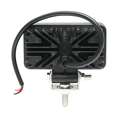 Lampada con 6 LED, 10-60V, 18W, angolo di radiazione 60°, quadrata - immagine 2