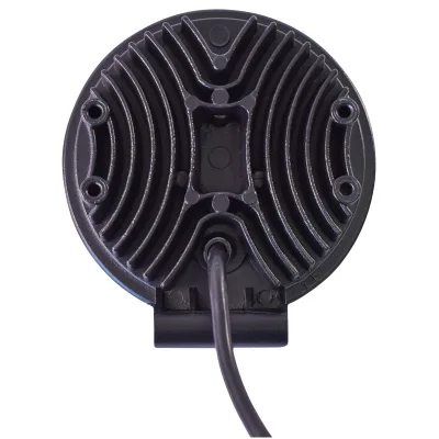 Lampada con 8 LED, 10-60V, 24W, angolo di radiazione 30°, tipo spot, 114x114x48mm, IP67, 6000K, Breckner Germany - immagine 2