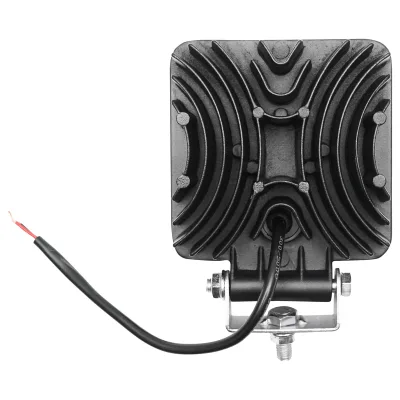 Lampada con 9 LED, 10-60V, 27W, angolo di radiazione 30°, tipo spot, 107x107x49mm, 6000K, IP67, Breckner Germany - immagine 3
