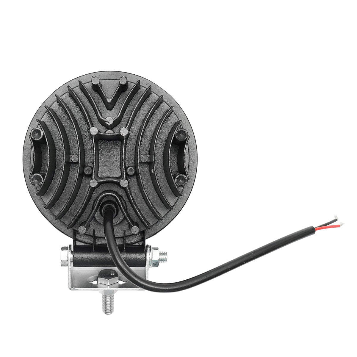 Lampada con 9 LED, 10-60V, 27W, angolo di radiazione 60°, rotonda. - immagine 3