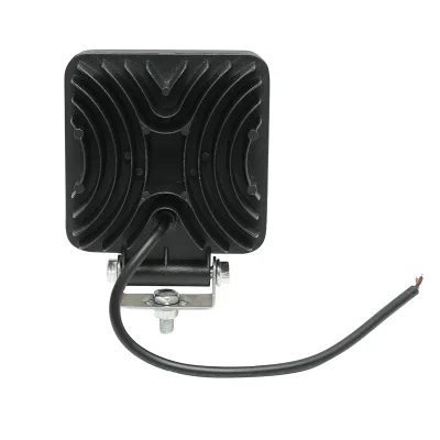 Lampada con 9 LED, 10-60V, 27W, angolo di radiazione 60°, tipo flood, 107x107x49mm, 6000K, IP67, Breckner Germany. - immagine 3
