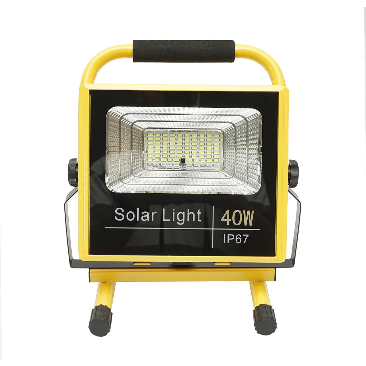 Lampada da lavoro portatile a LED 40W, 8000K con batteria LifePO4, telecomando 2x6000mAh e supporto IP67 - immagine 3