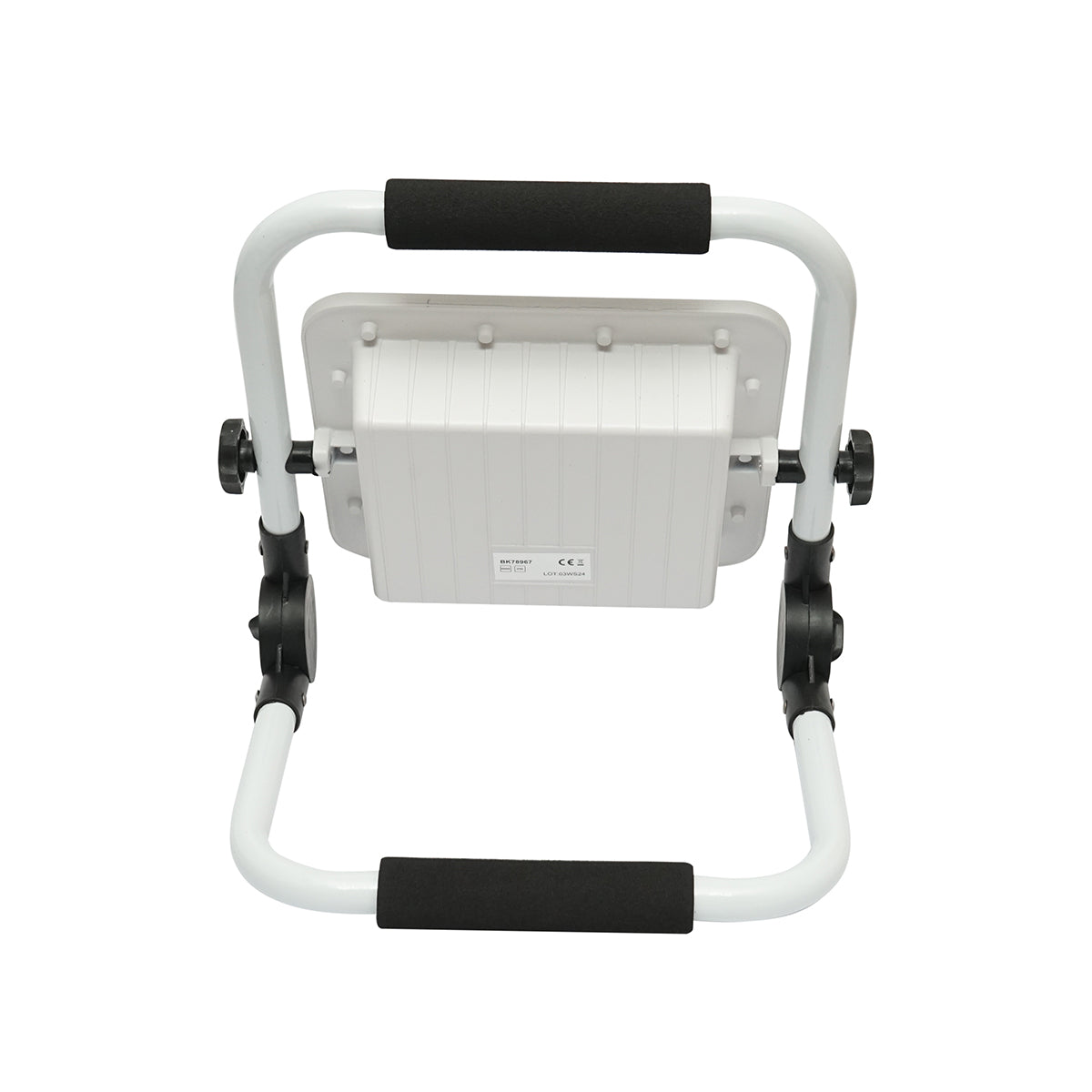 Lampada da lavoro portatile a LED 60W, 6500K con batteria ricaricabile e supporto IP65 - immagine 4